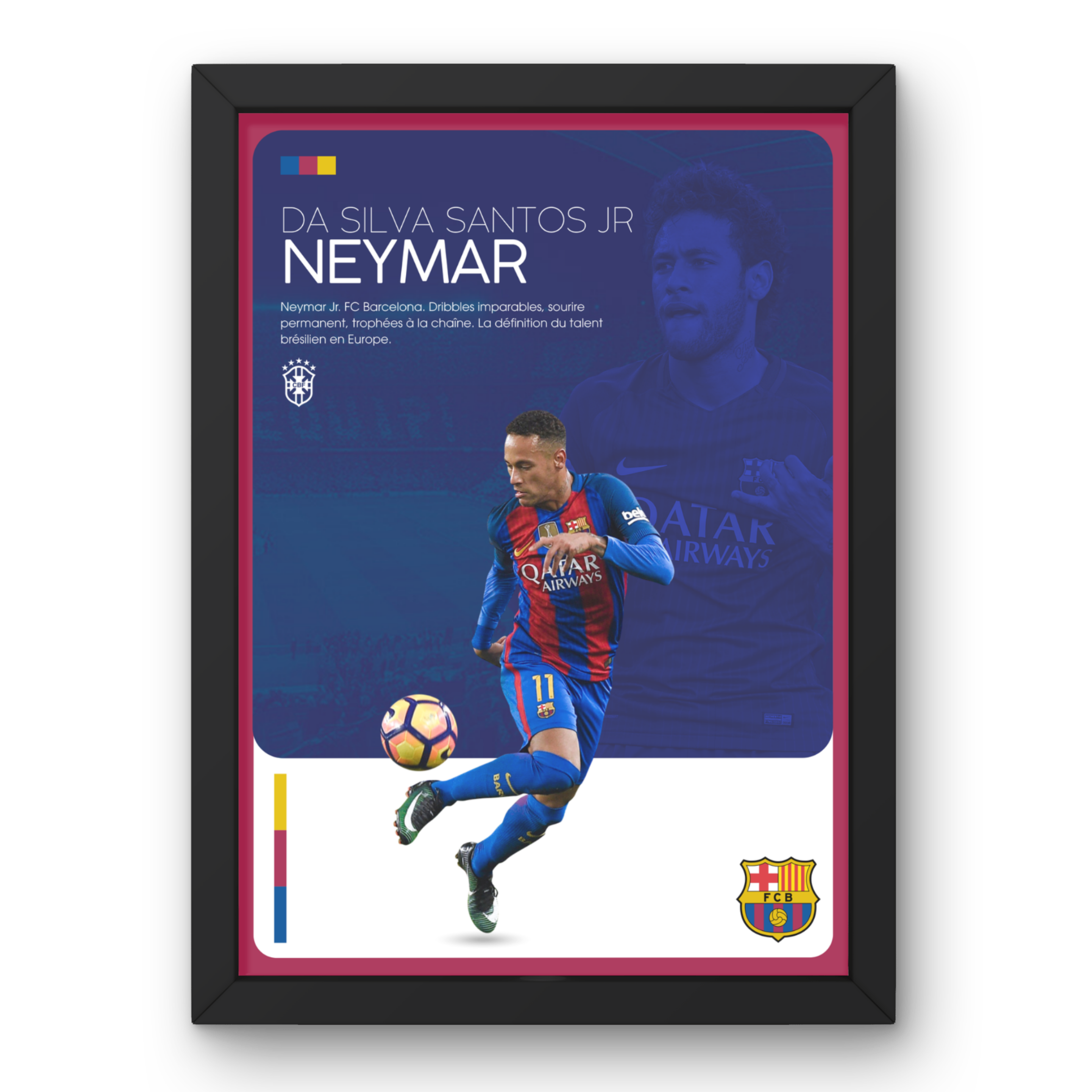 Affiche Neymar Jr - FC Barcelone