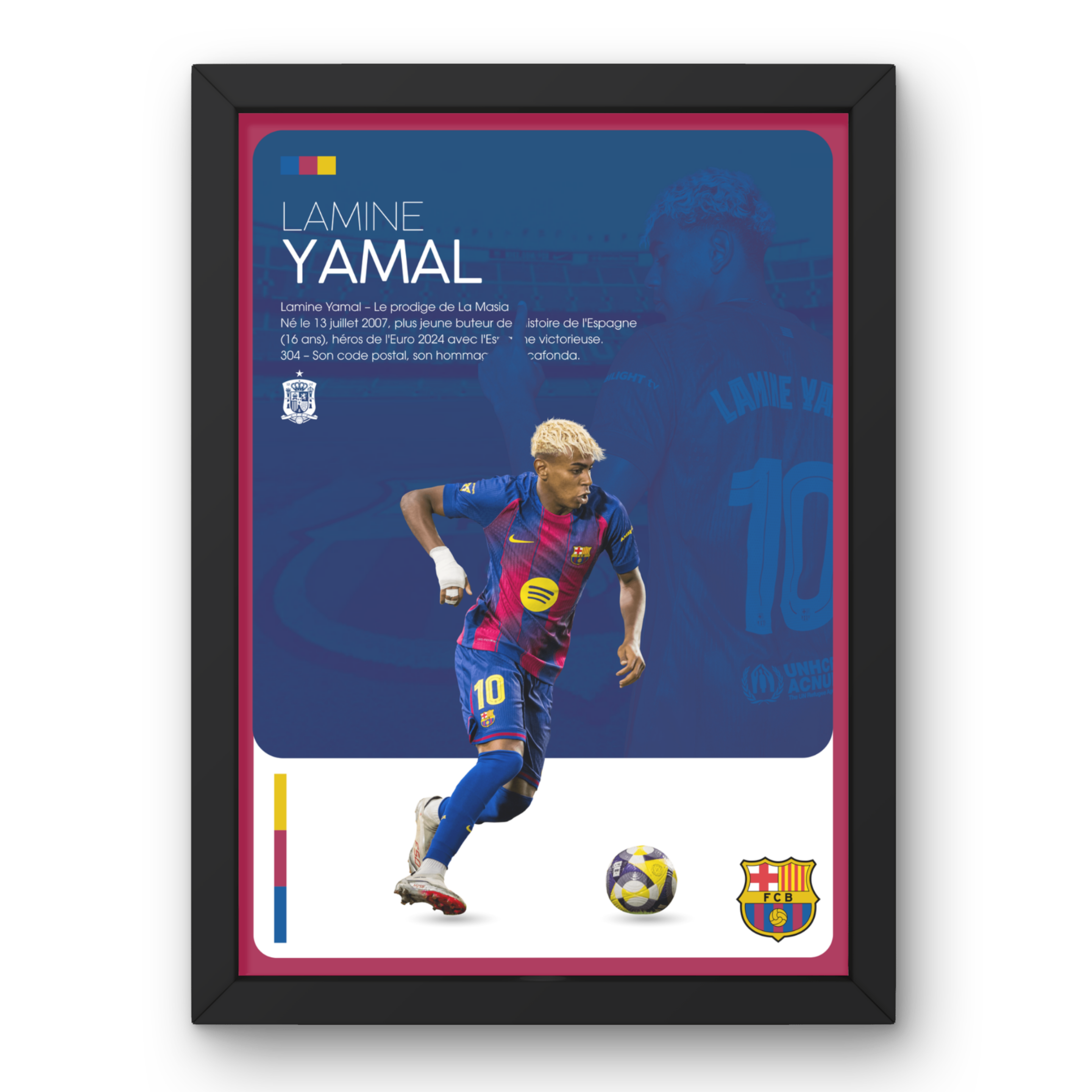 Affiche Lamine Yamal - FC Barcelona