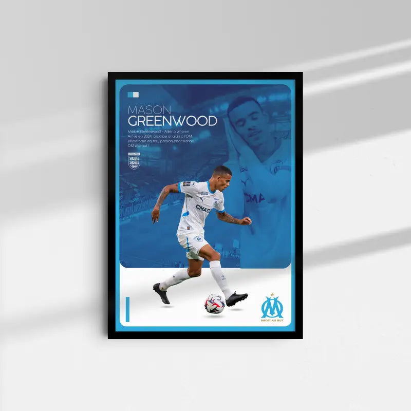 Affiche Mason Greenwood - OM