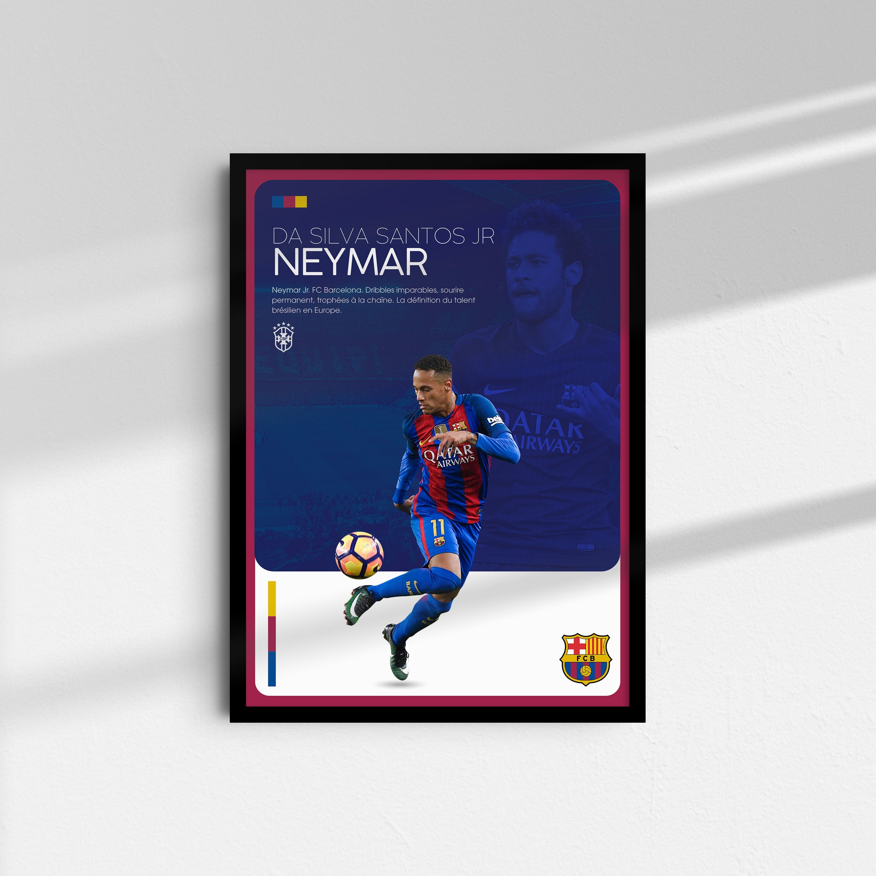 Affiche Neymar Jr - FC Barcelone