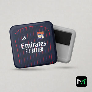 Magnet OL Extérieur 25-26 – Affiche encadrée personnalisée - Cadre Perso