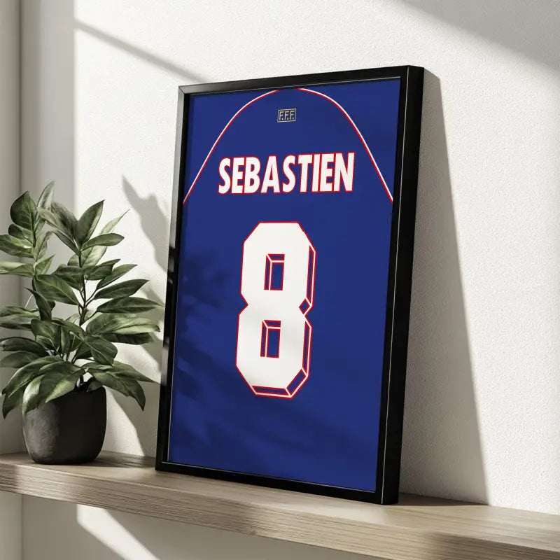 Affiche France 1998 Sebastien 8 étagère