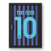 Cadre Inter Milan Domicile 25-26 – Affiche encadrée personnalisée - Cadre Perso