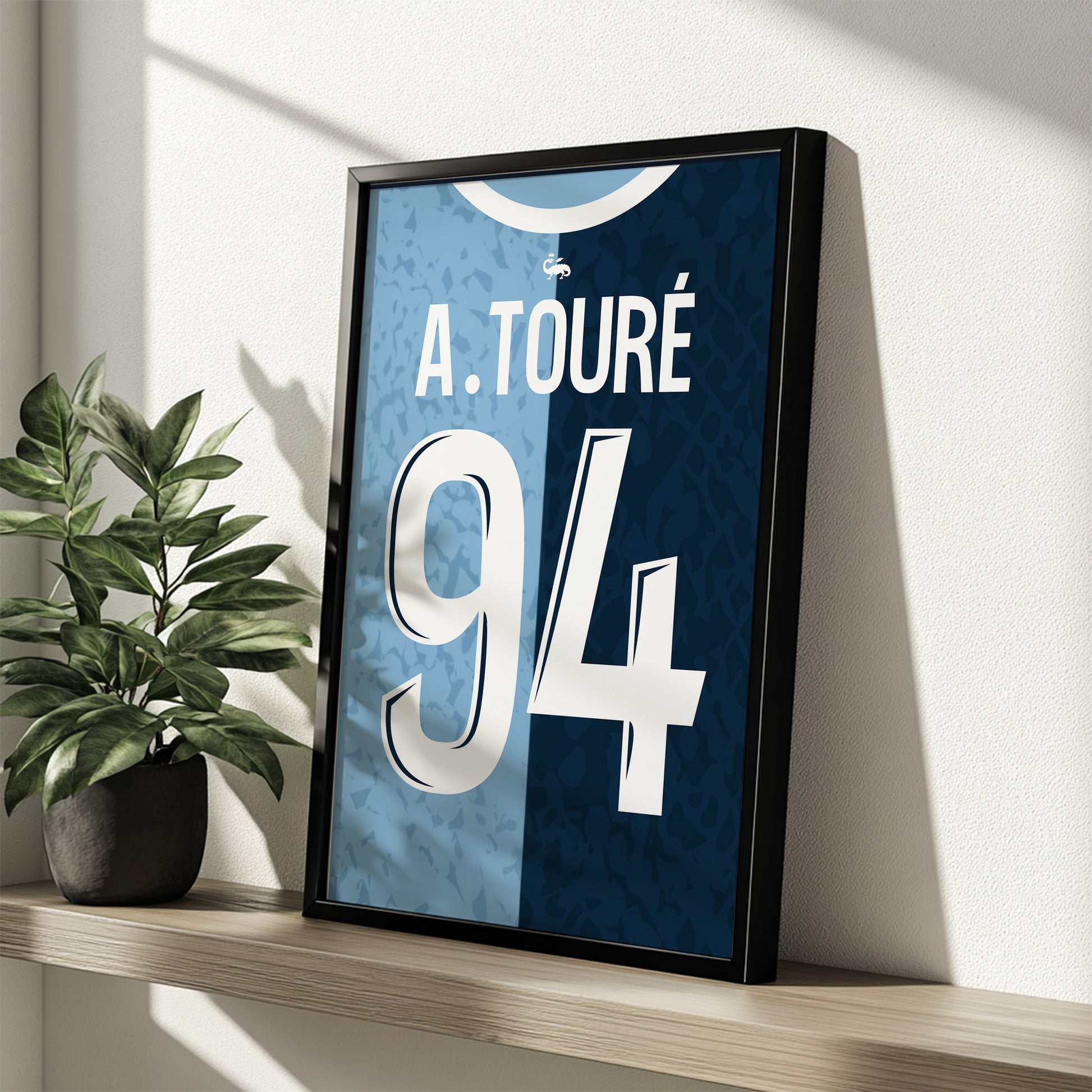Affiche Le Havre 24-25 A. Touré 94 étagère