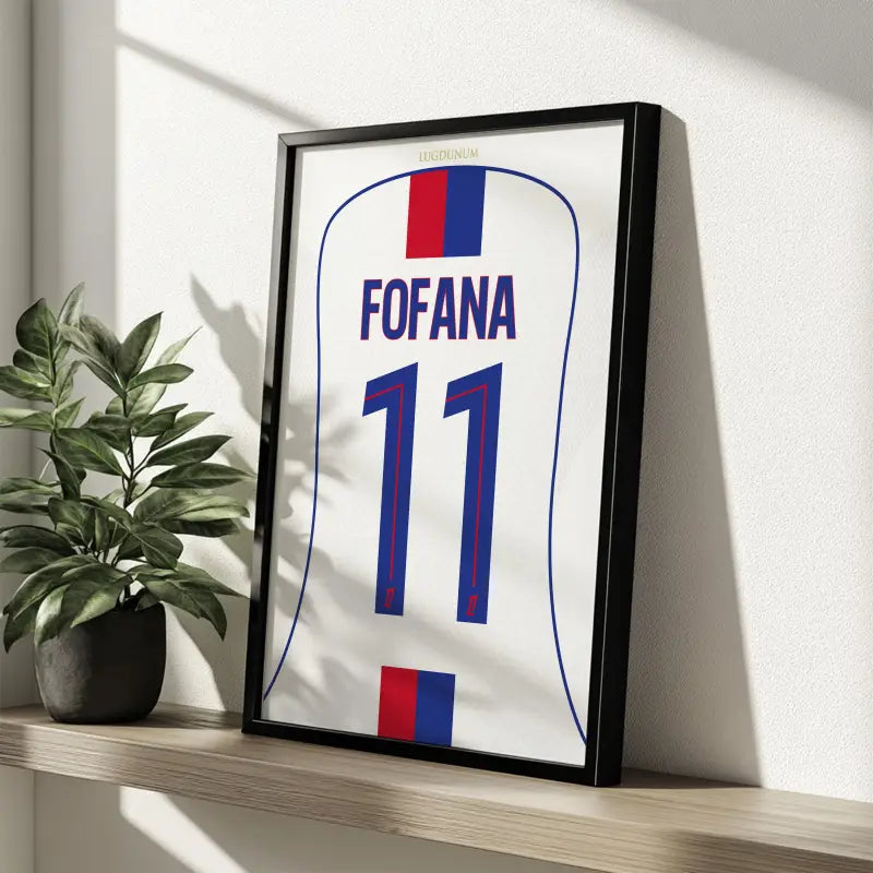 Affiche OL Fofana 11 étagère