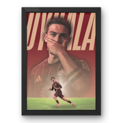 Cadre Paulo Dybala – La Joya de la Roma – Affiche encadrée personnalisée - Cadre Perso