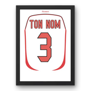 Cadre AC Milan Extérieur 2006 – Affiche encadrée personnalisée - Cadre Perso