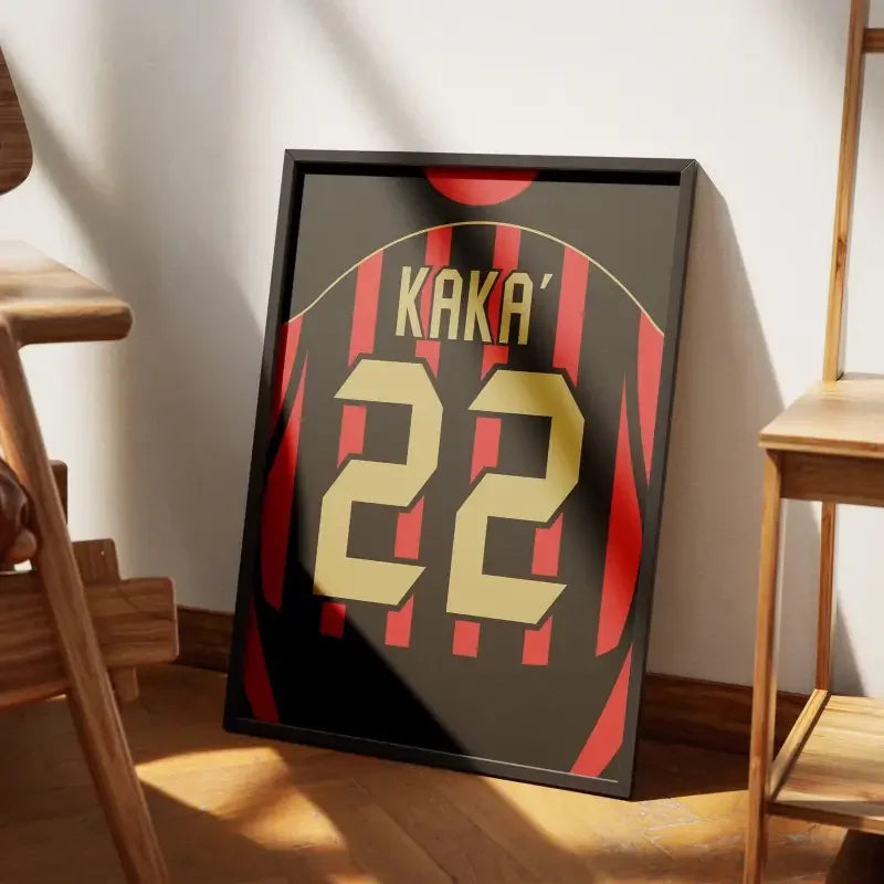 Cadre AC Milan Domicile 2006 – Affiche encadrée personnalisée - Cadre Perso