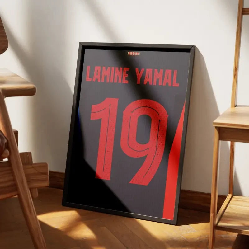 Cadre Barcelone Extérieur 2024-2025 – Affiche encadrée personnalisée - Cadre Perso