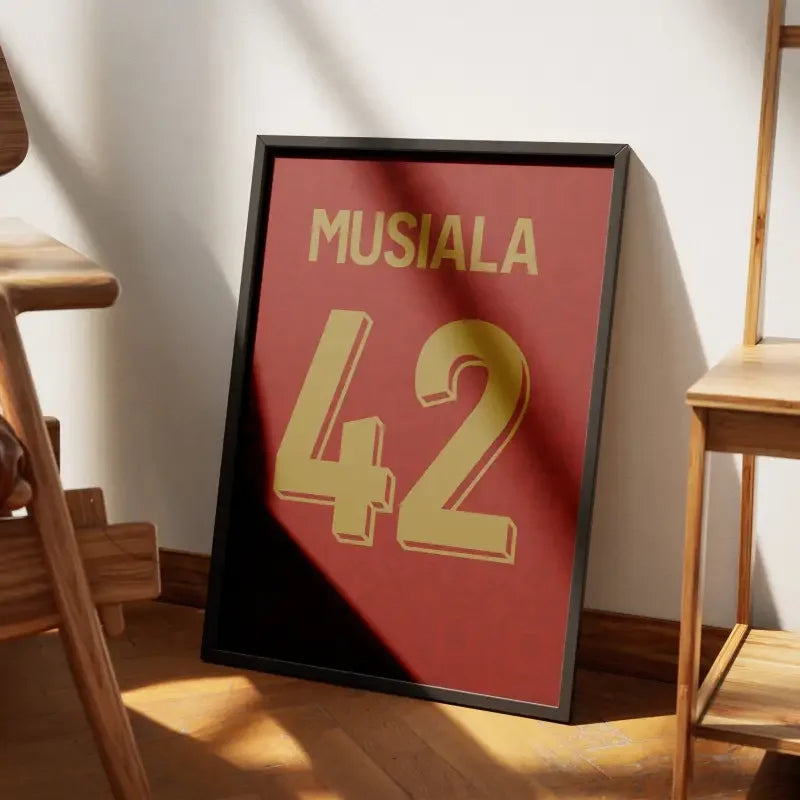 Cadre Bayern Munich 125 ans – Affiche encadrée personnalisée - Cadre Perso