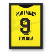 Cadre Dortmund Domicile 2023-2024 – Affiche encadrée personnalisée - Cadre Perso