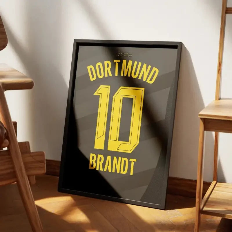 Cadre Dortmund Extérieur 2024-2025 – Affiche encadrée personnalisée - Cadre Perso