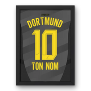 Cadre Dortmund Extérieur 2024-2025 – Affiche encadrée personnalisée - Cadre Perso