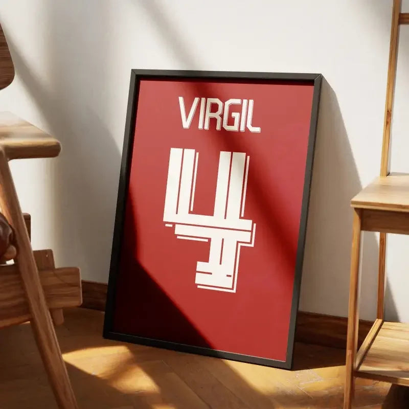Cadre Liverpool Domicile 2023-2024 – Affiche encadrée personnalisée - Cadre Perso
