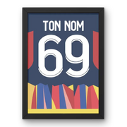 Cadre Lyon Third 2023-2024 – Affiche encadrée personnalisée - Cadre Perso