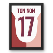 Cadre Lyon Third 2024-2025 – Affiche encadrée personnalisée - Cadre Perso