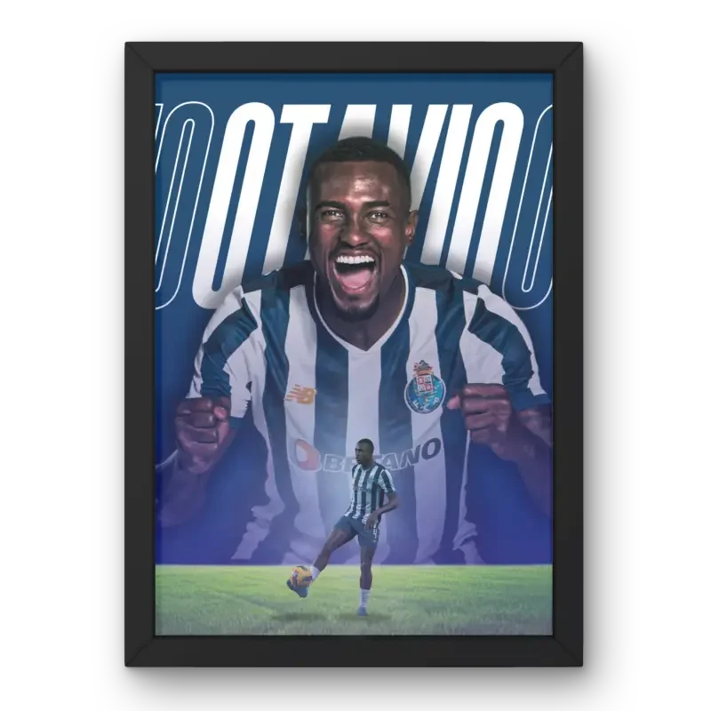 Cadre Otávio - FC Porto – Affiche encadrée personnalisée - Cadre Perso