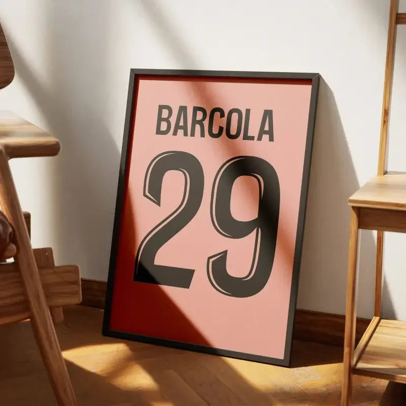 Cadre PSG Third 2024-2025 – Affiche encadrée personnalisée - Cadre Perso