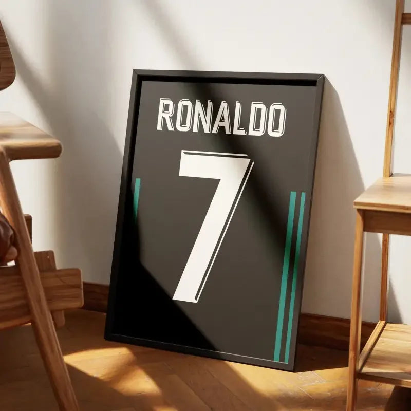 Cadre Real Madrid Third Champions League 2017-2018 – Affiche encadrée personnalisée - Cadre Perso