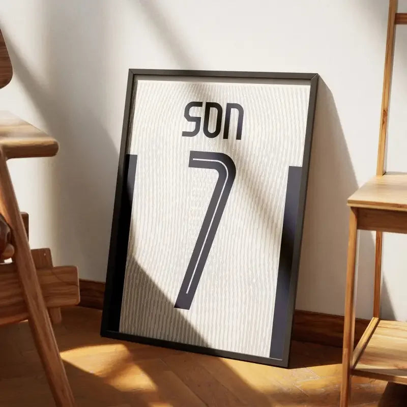 Cadre Tottenham Domicile 2024-2025 – Affiche encadrée personnalisée - Cadre Perso