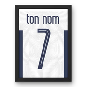 Cadre Tottenham Domicile 2024-2025 – Affiche encadrée personnalisée - Cadre Perso