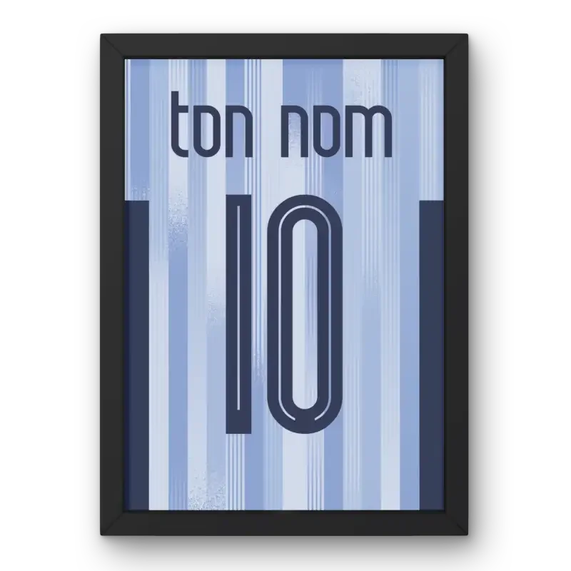 Cadre Tottenham Extérieur 2024-2025 – Affiche encadrée personnalisée - Cadre Perso