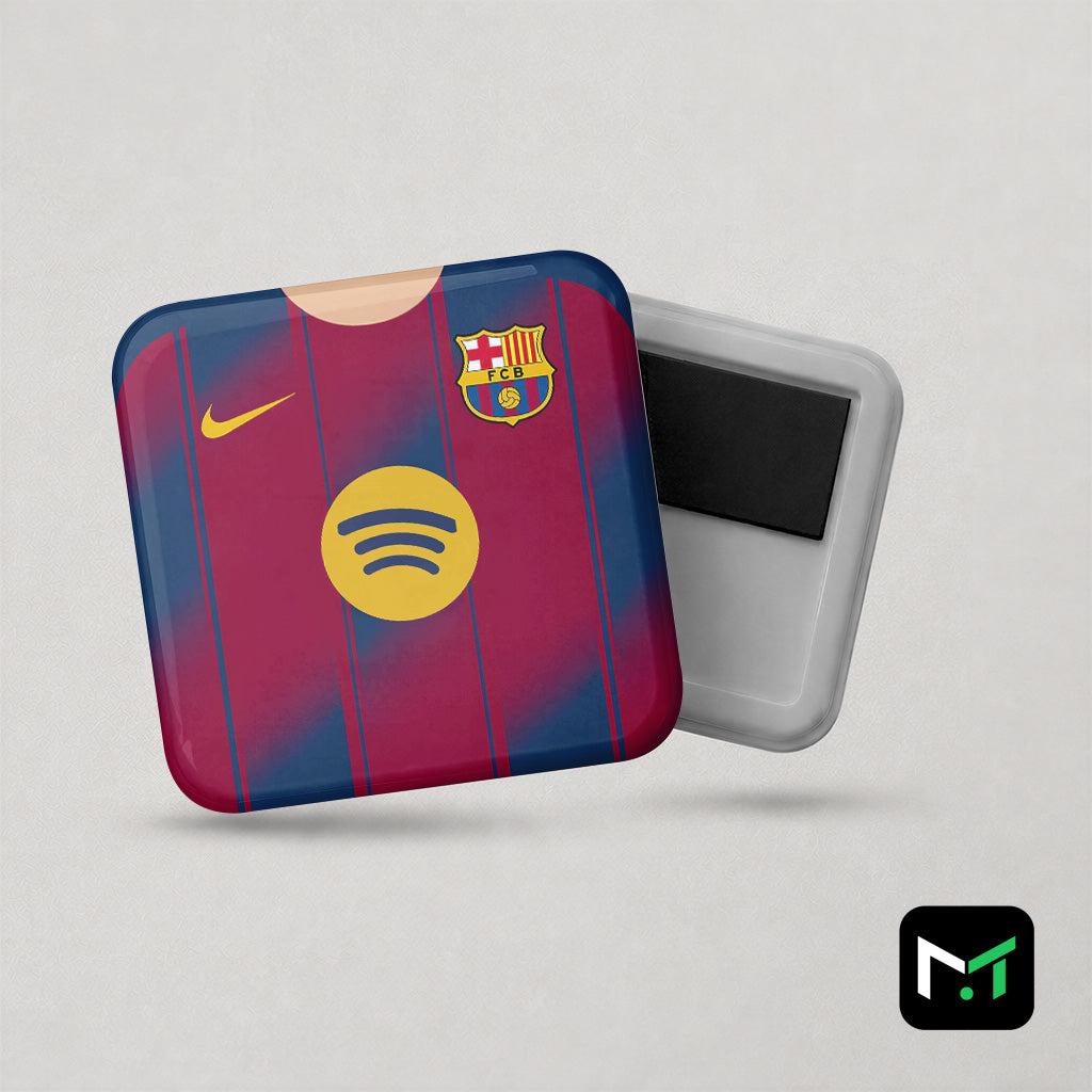 Magnet FC Barcelone Domicile 25-26 – Affiche encadrée personnalisée - Cadre Perso