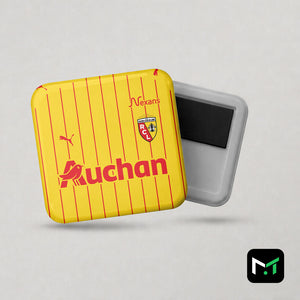Magnet RC Lens Domicile 25/26 – Affiche encadrée personnalisée - Cadre Perso