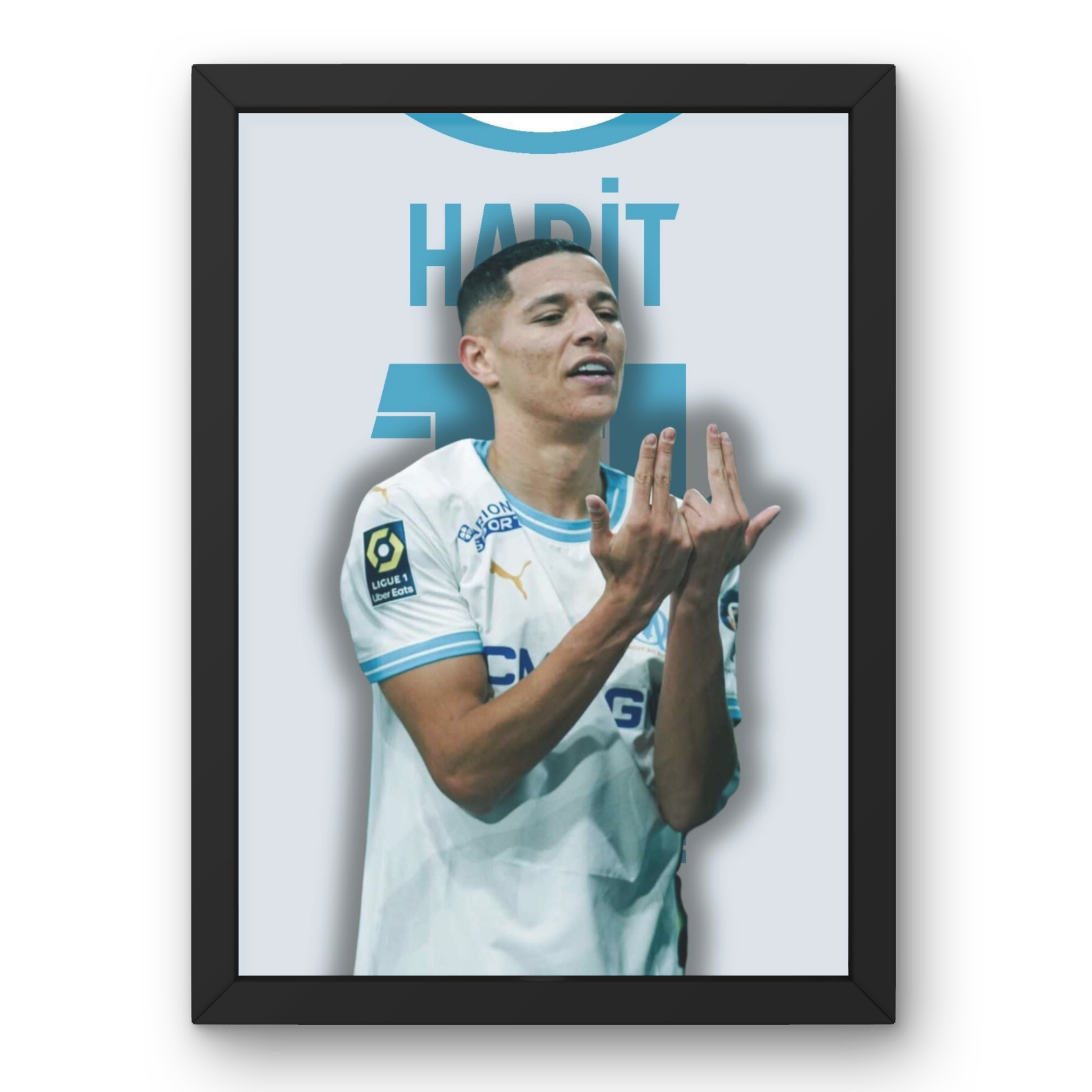 Affiche Amine Harit - OM
